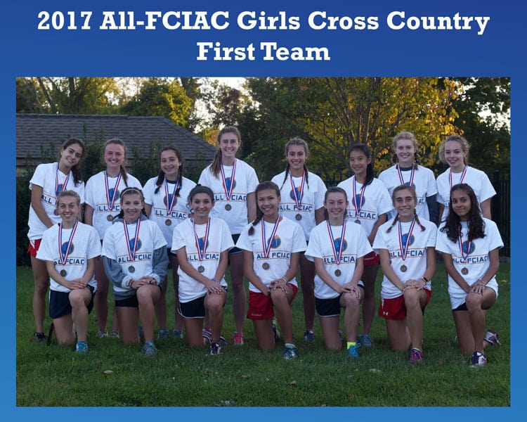 All-FCIAC-Girls-Cross-Country-Team