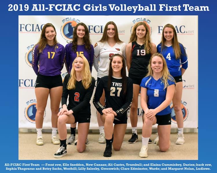 All-FCIAC-2019-Girls-Volleyball-Team