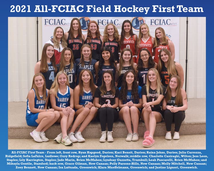 All-FCIAC-2021-Field-Hockey-Team