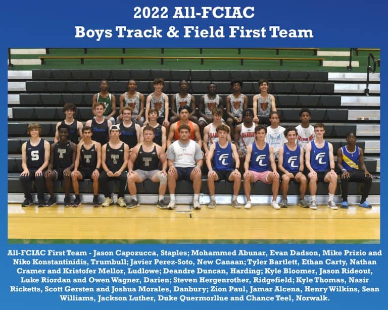 2022 AllFCIAC Boys Outdoor Track and Field FCIAC