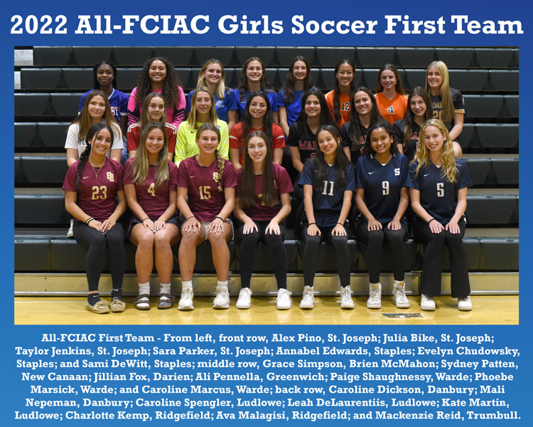 All-FCIAC-2022-Girls-Soccer-Team