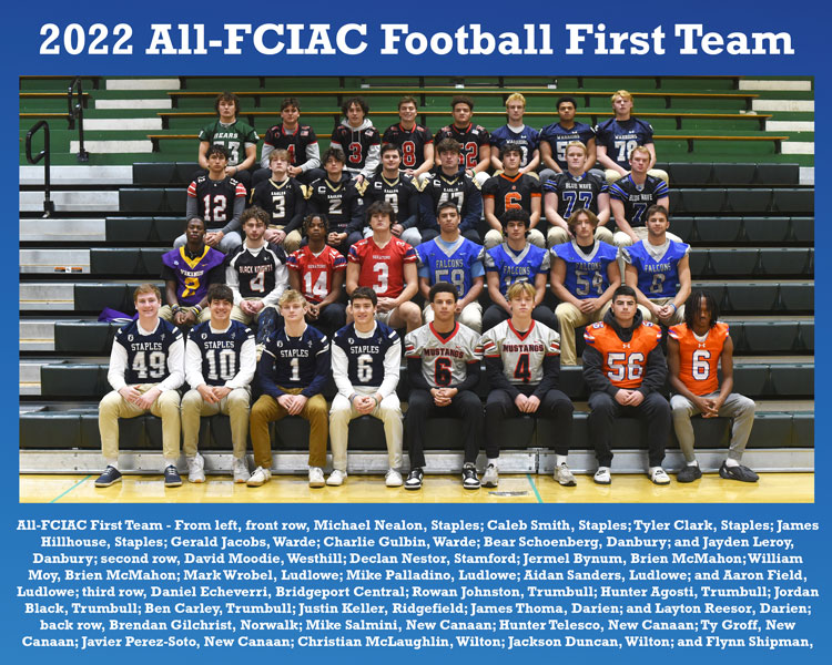 All-FCIAC-2022-Football-Team