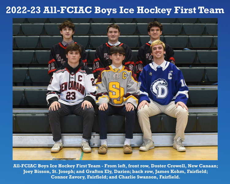 All-FCIAC-2022-23-Boys-Ice-Hockey-Team
