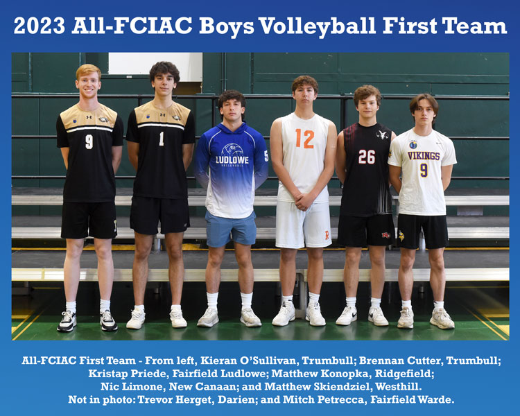 All-FCIAC-2023-Boys-Volleyball-Team