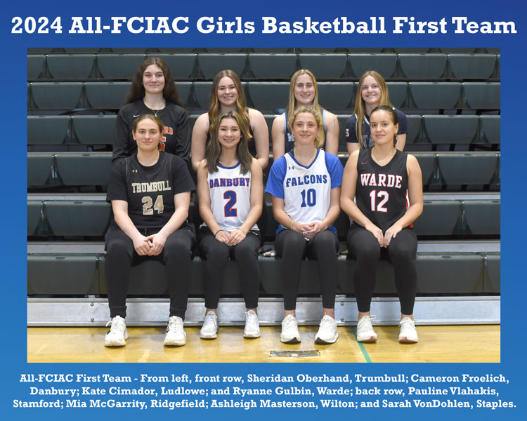All-FCIAC-2024-Girls-Basketball-Team