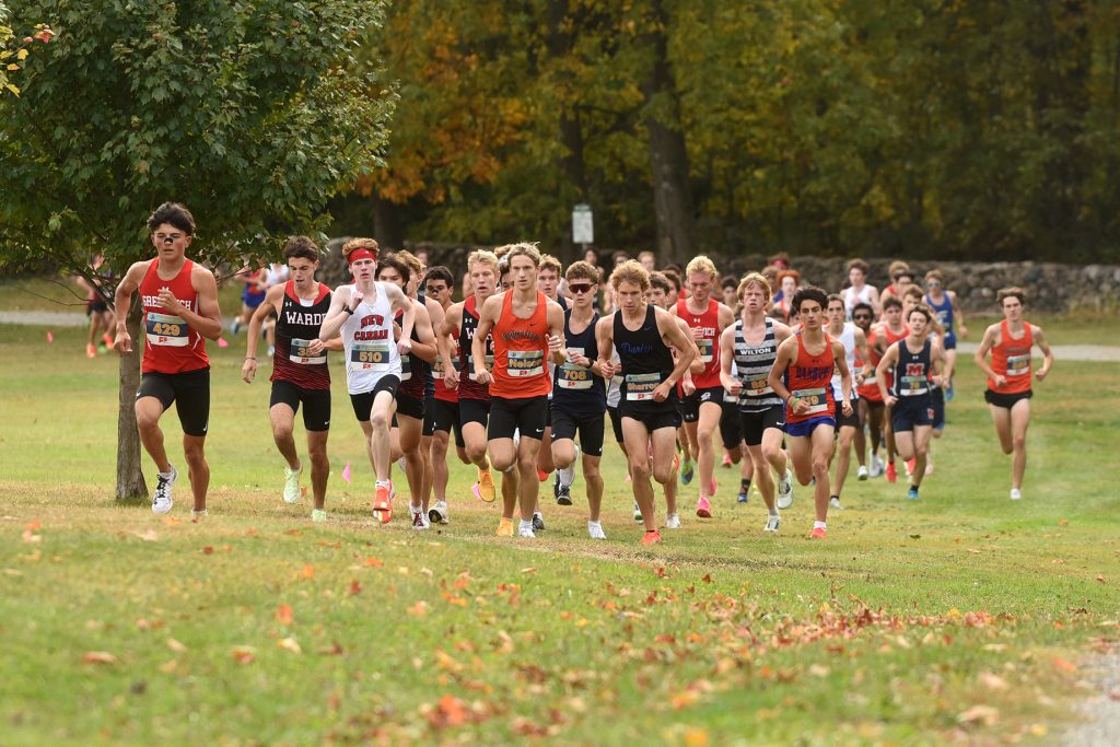 Scenes from the 2025 FCIAC Cross Country Championships in Waveny Park.