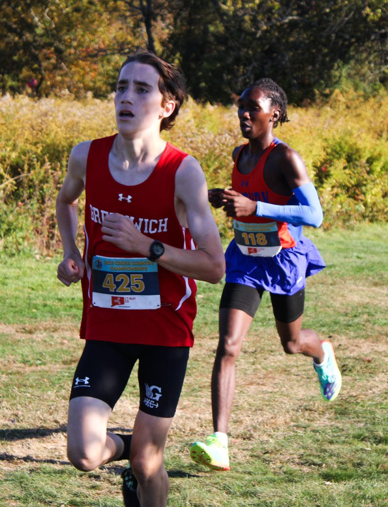 The FCIAC Cross Country Championships in New Canaan's Waveny Park. - Photo courtesy of Yvonne Perkins